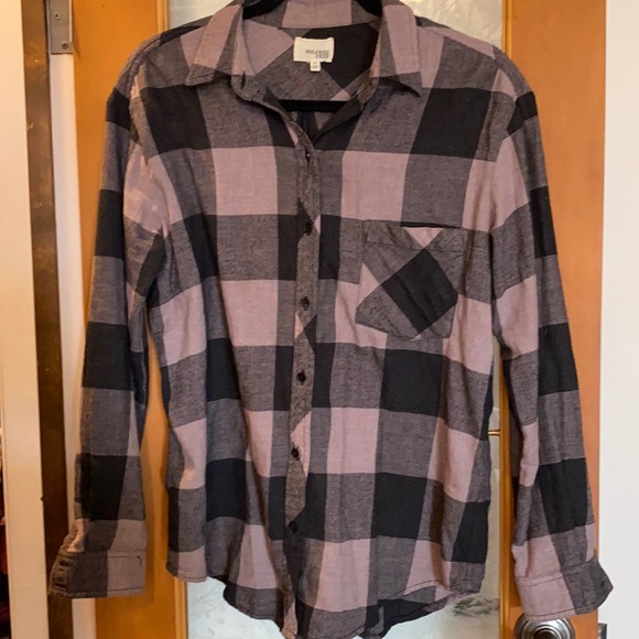 Aritzia Wilfred Free flannel button down - Picture 1 of 4